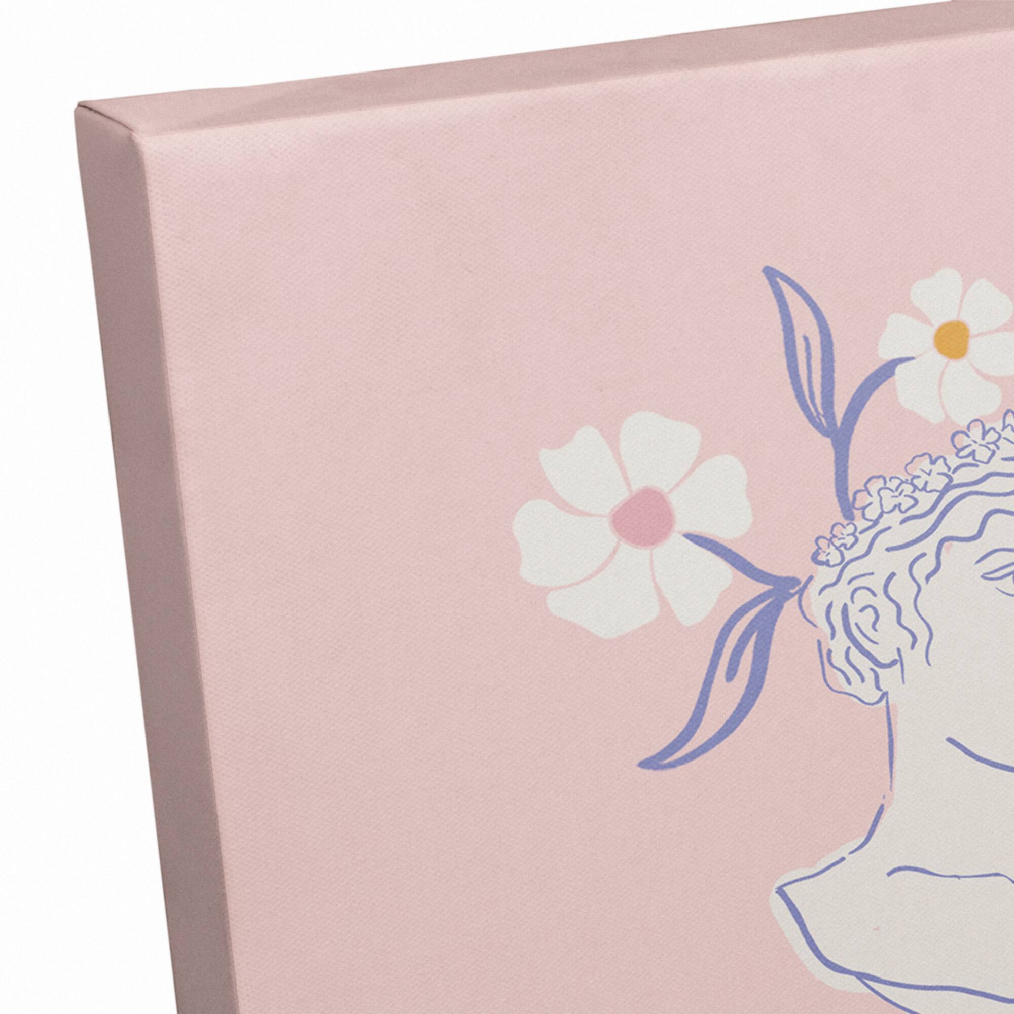 14" My Valentines are Fictional Canvas Wall Art